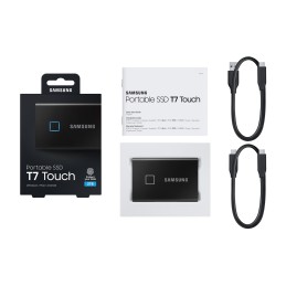 Samsung Dysk Ssd T7 Portable Touch Black 2Tb