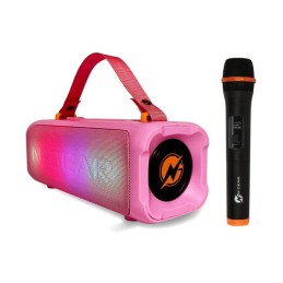 Speaker Bluetooth + Wrl Mic/Pink Blazooka703Pk N-Gear