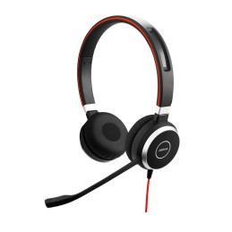 Jabra Evolve 40 Uc Duo Headset/Headset Only With 3.5Mm Jack