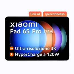 Tablet Xiaomi Pad 6S Pro 8/256Gb Wifi 12.4" Gray