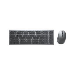 Dell Multi-Device Wireless Keyboard And Mouse - Km7120W - Us International (Qwerty)