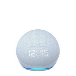 Amazon Echo Dot 5 Z Zegarem Cloud Blue