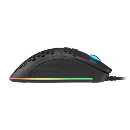 Mysz Dla Graczy Genesis Krypton 550 Lekka 8000Dpi Rgb Czarna Gamingowa Programowalna