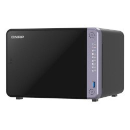 Qnap Ts-632X-4G, Tower, 6 X 2.5"/3.5" Sata, Annapurnalabs Alpine Al524 4C, 4Gb (Max. 16Gb) Ddr4 Sodimm, 2 X 2.5Gbe, 2 X 10Gbe Sf