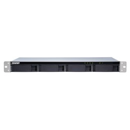 Qnap Tl-R400S Expansion Unit, 1U Rackmount, 4X 2.5/3.5" Sata, With A Qxp-400Es-A1164 Pcie Sata Host Card And 1 Sff-8088 To Sff-8