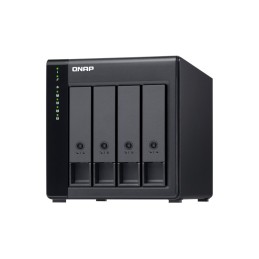 Qnap Tl-D400S Expansion Unit, Tower, 4X 2.5/3.5" Sata ,With A Qxp-400Es-A1164 Pcie Sata Host Card And 1 Sff-8088 To Sff-8088 Sas