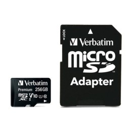 Karta Pamięci Micro Sdxc Verbatim 256Gb Class 10 Uhs-1 + Adapter Sd