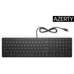 Klawiatura Hp Pavilion Wired Keyboard 300 Przewodowa Czarna 4Ce96Aa