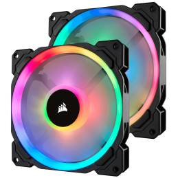 Podwójne Światło Corsair Ll Series Ll140 Rgb