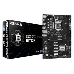 Płyta Główna Asrock Q270 Pro Btc+ S1151 Ddr4