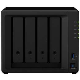 Nas Synology Ds423+, Tower, 4X (3.5" Sata/Hdd), 2 X M.2, Intel Celeron J4125, 2 Gb Ddr4 Ecc Sodimm (Max. 6Gb), 2X 1Gbe Rj-45, 2X