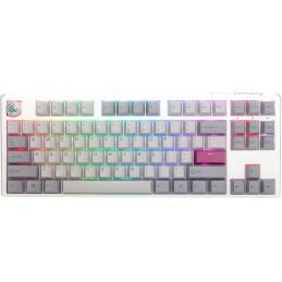 Ducky One 3 Mist Grey Klawiatura Gamingowa Tkl, Rgb Led - Mx-Red