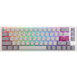 Klawiatura Gamingowa Ducky One 3 Mist Grey Sf, Rgb Led - Mx-Silent-Red