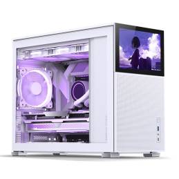 Jonsbo D31 Mesh Screen Micro-Atx Tempered Glass White