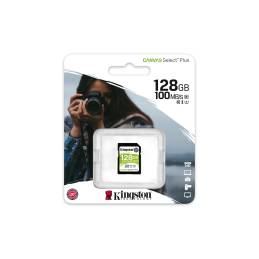 Karta Pamięci Kingston Canvas Select Plus Sds2/128Gb (128Gb  Class U3, V30  Karta Pamięci)