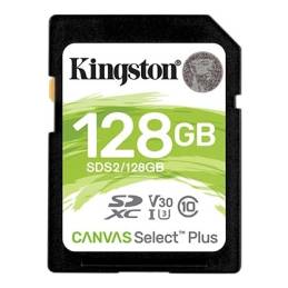 Karta Pamięci Kingston Canvas Select Plus Sds2/128Gb (128Gb  Class U3, V30  Karta Pamięci)