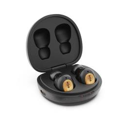 Marley True Wireless Earbuds Champion Built-In Microphone, Bluetooth, Black