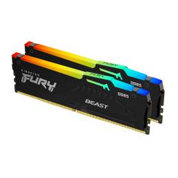 Kingston Fury Ddr5 64Gb (2X32Gb) 6000Mhz Cl40 Beast Black Rgb