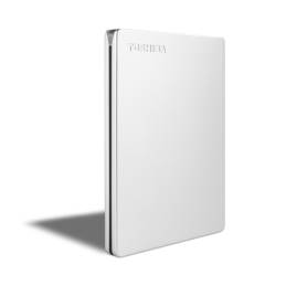 Dysk Hdd Toshiba Canvio Slim 1Tb Hdtd310Es3D, Srebny