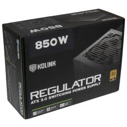 Zasilacz Kolink Regulator 80 Plus Gold, Atx 3.0, Pcie 5.0, Modułowy - 850 W