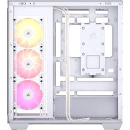 3500X Rgb Tempered Glass Mid-Tower, White